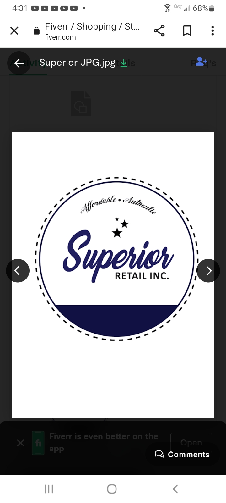 Superior Retail Inc. Logo